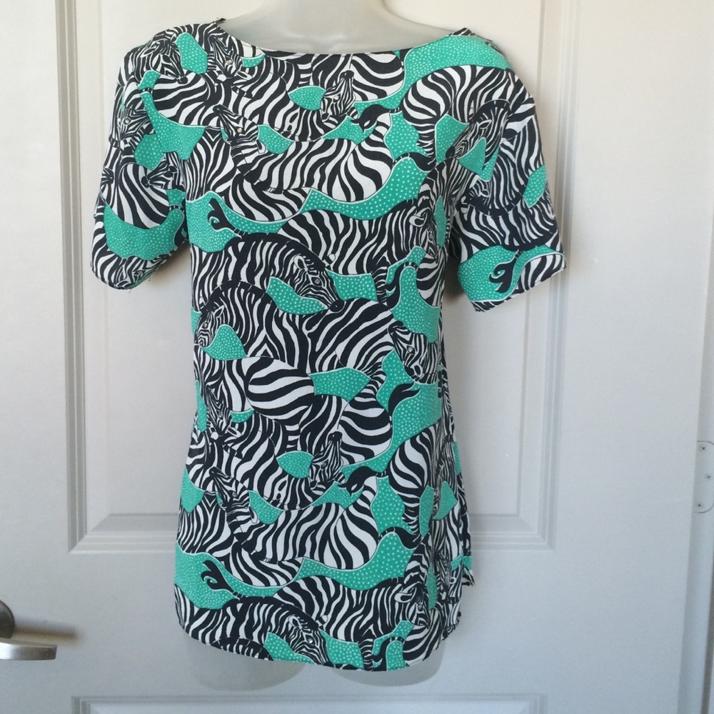 Vintage Lilly Pulitzer flowy top